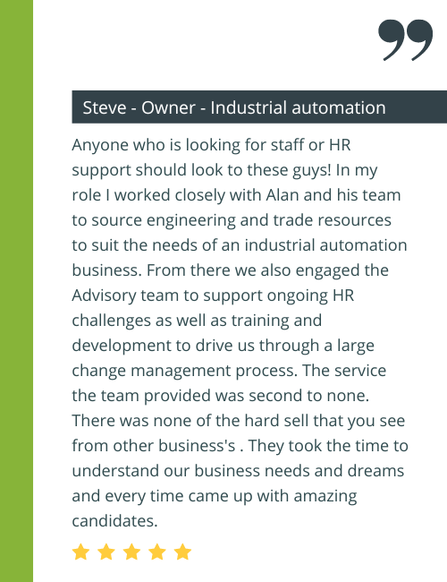 Steve  Owner - Industrial automation 